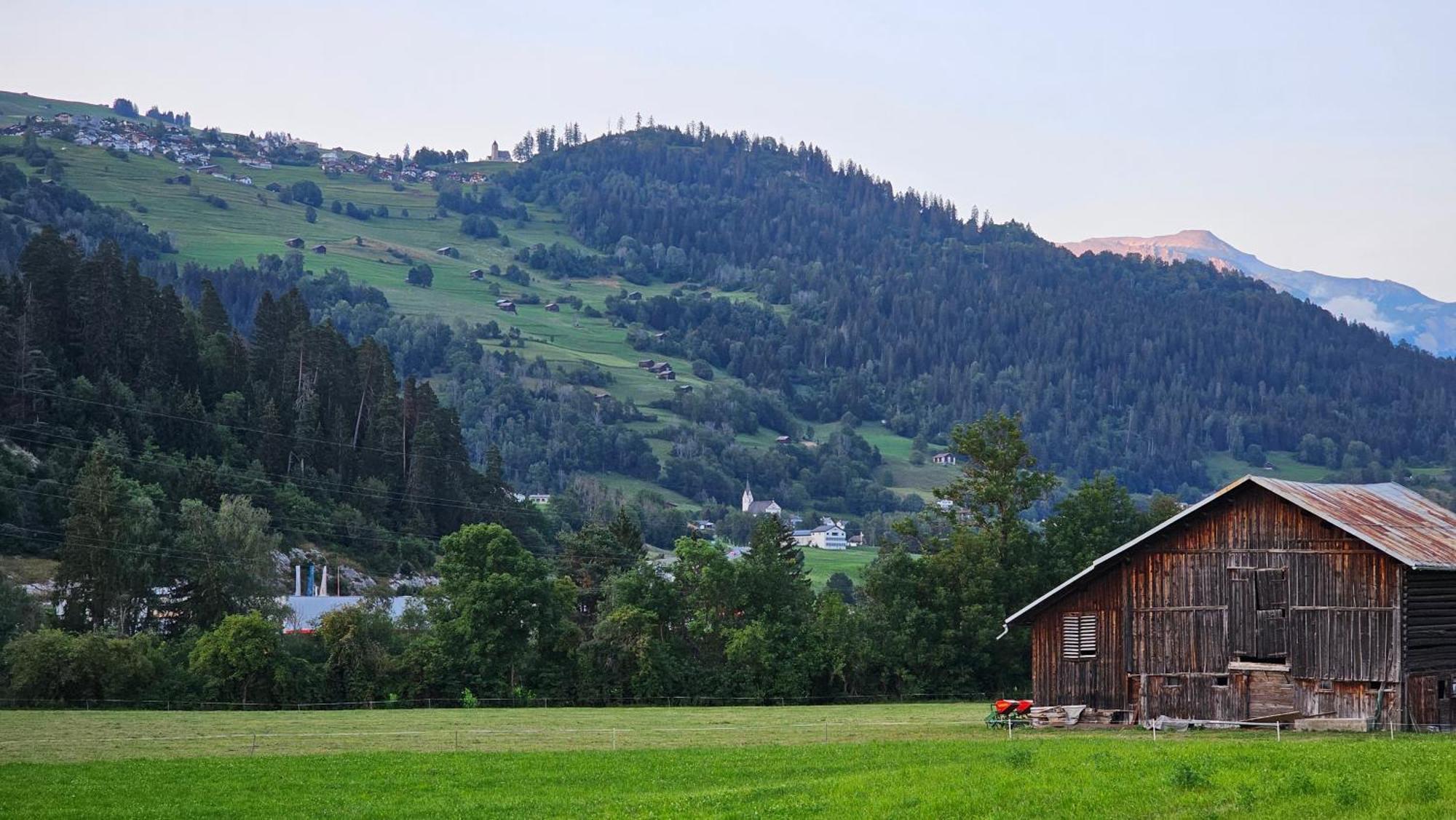 Landgasthof Zum Glenner Ilanz/Glion Exteriér fotografie