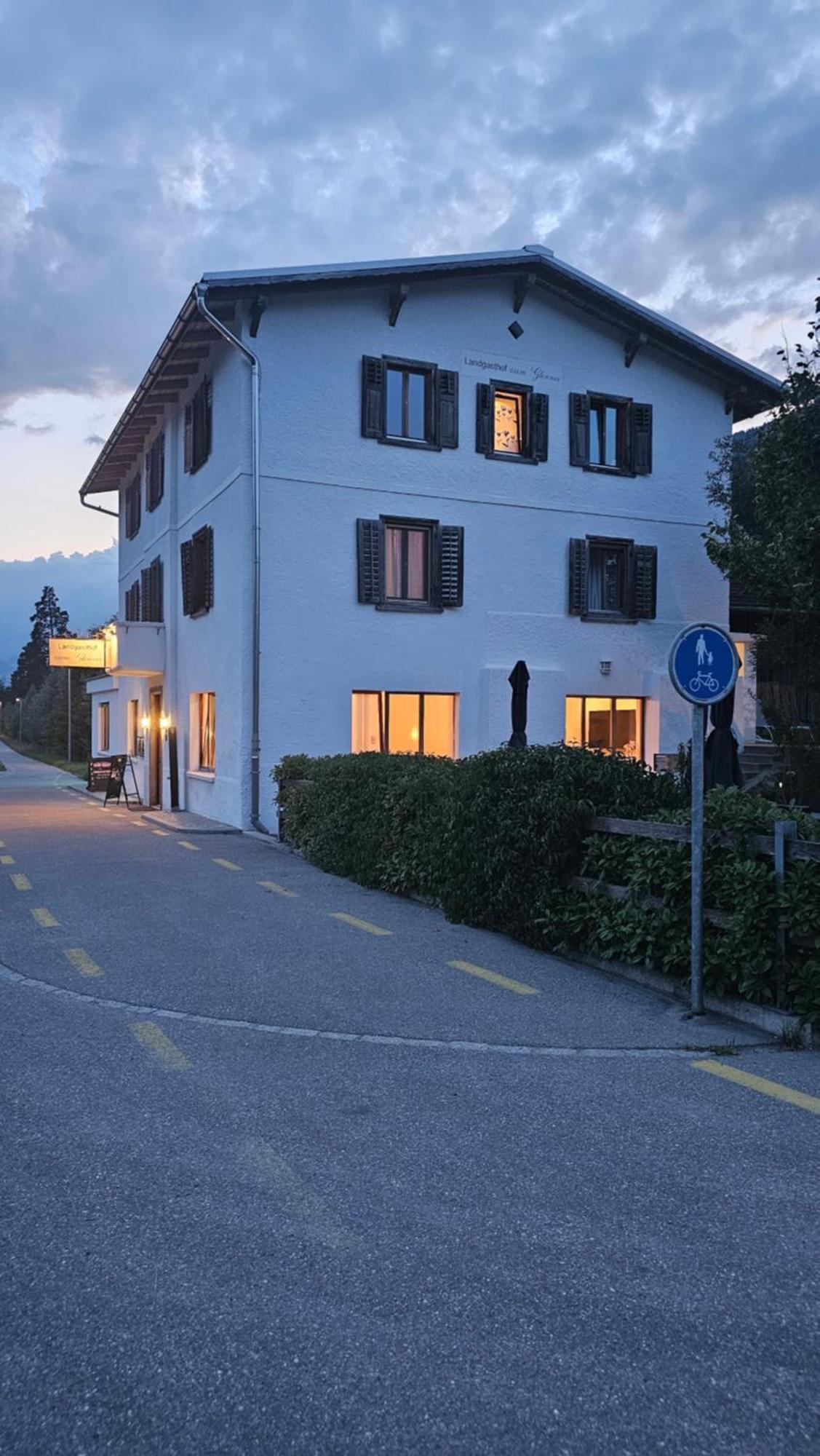 Landgasthof Zum Glenner Ilanz/Glion Exteriér fotografie